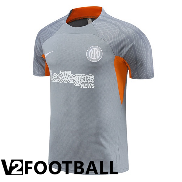 Inter Milan Training T Shirt Grey 2024/2025