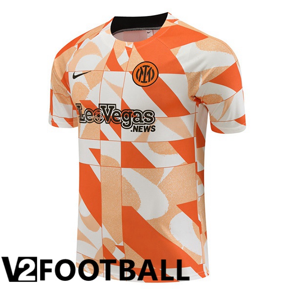 Inter Milan Training T Shirt Orange 2024/2025