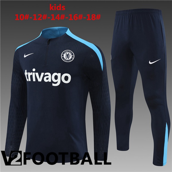 FC Chelsea Kids kit Training Tracksuit Blue Royal 2024/2025