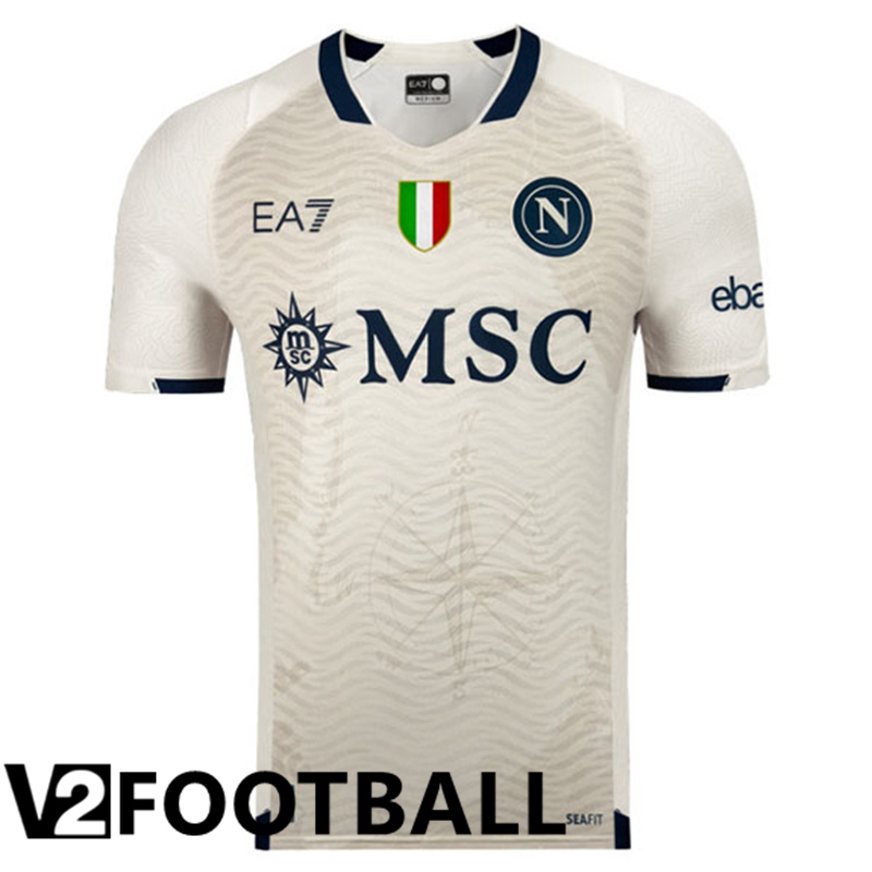 SSC Napoli Soccer Shirt EA7 Everywhere 2024