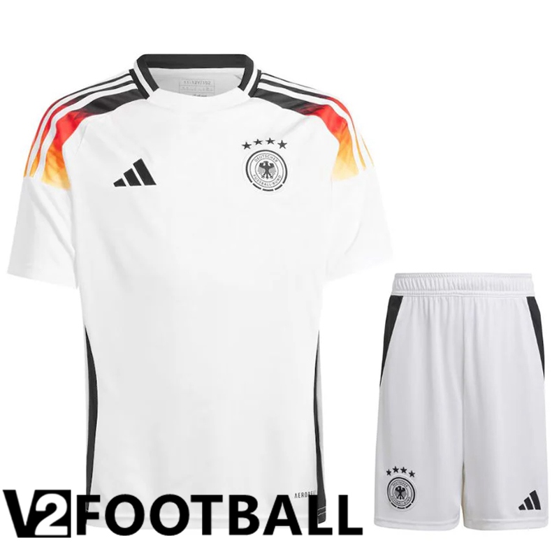 Germany Home Soccer Shirt + Shorts Kit UEFA Euro 2024