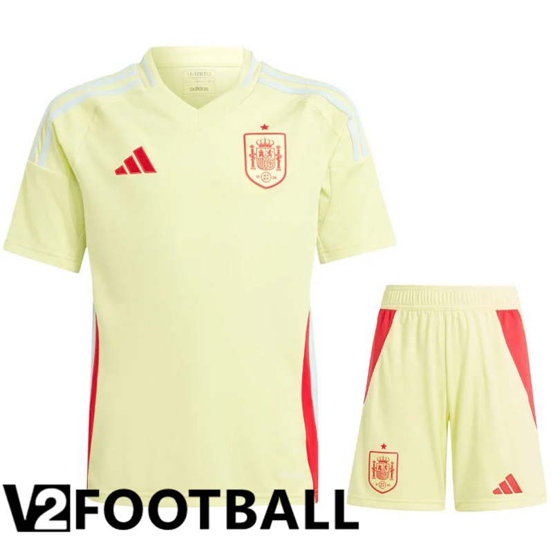 Spain Away Soccer Shirt + Shorts Kit 2024/2025