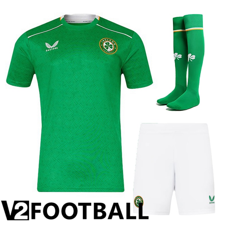 Ireland Home Soccer Shirt (Shorts + Socks) Kit 2024/2025