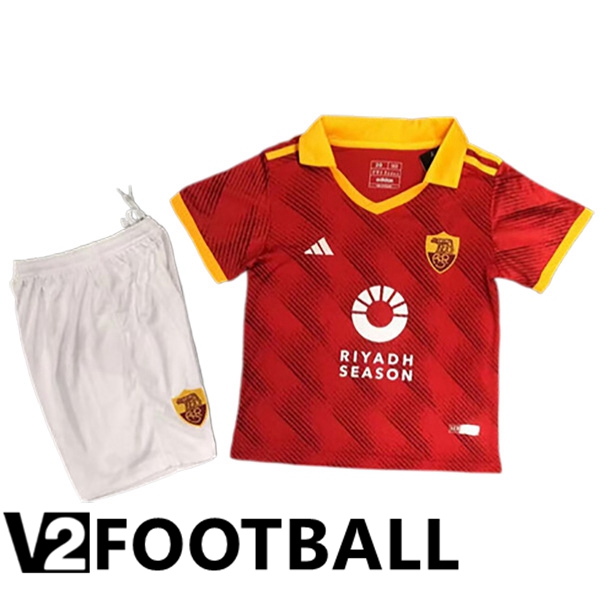 As Rome Kids Fourth Soccer Shirt 2024/2025