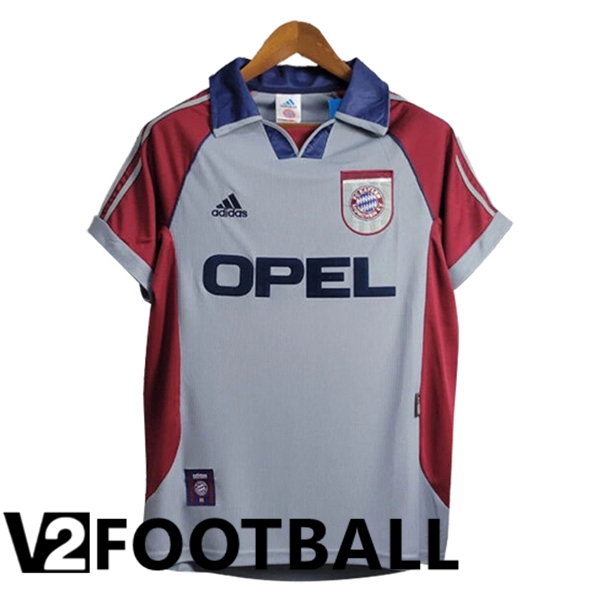 Bayern Munich Retro Away Soccer Shirt 1998/1999