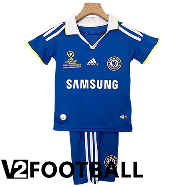 FC Chelsea Retro Kids Home Soccer Shirt 2008/2009