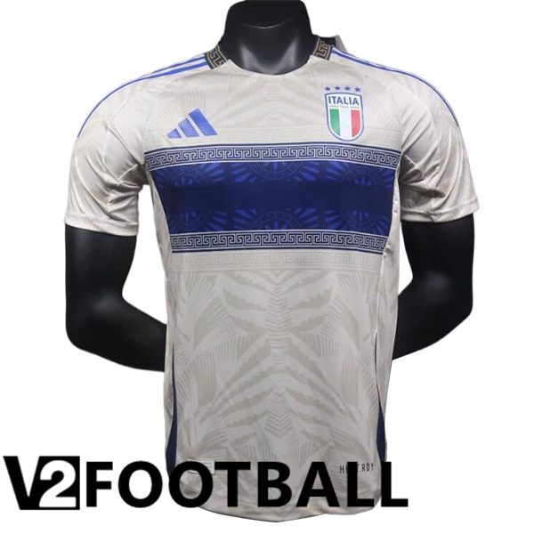 Italy Soccer Shirt Versace Version White 2024/2025