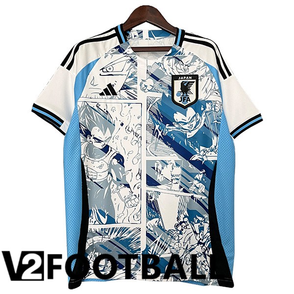 Japan Soccer Shirt Special Edition Dragon Ball White 2024/2025