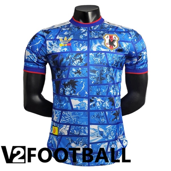 Japan Soccer Shirt Special Edition Dragon Ball Blue 2024/2025