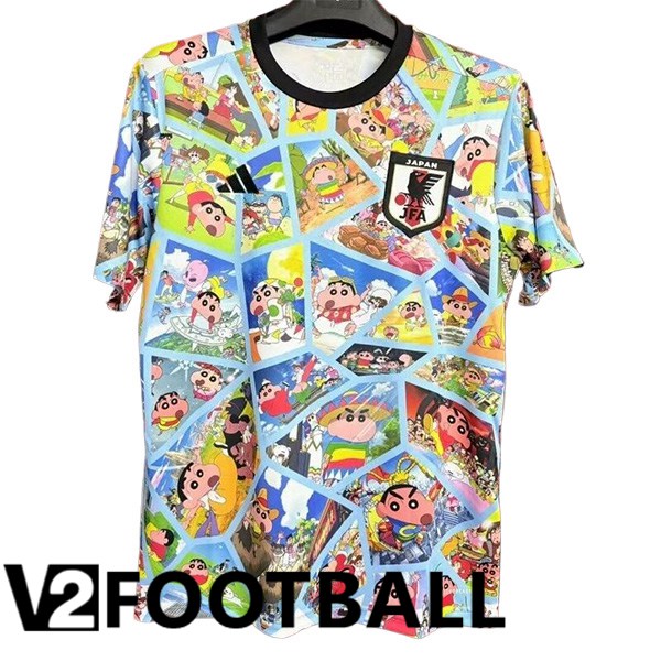 Japan Soccer Shirt Special Edition Crayon Shin-chan 2024/2025
