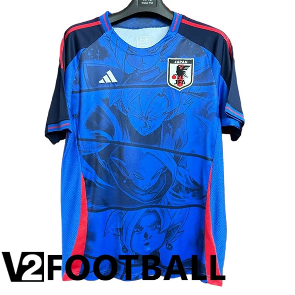 Japan Soccer Shirt Special Edition Dragon Ball Blue 2024/2025