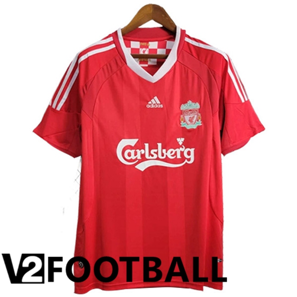 FC Liverpool Retro Home Soccer Shirt 2008/2009