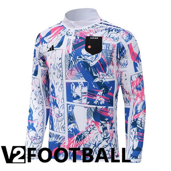 Japan Training Sweatshirt White 2024/2025