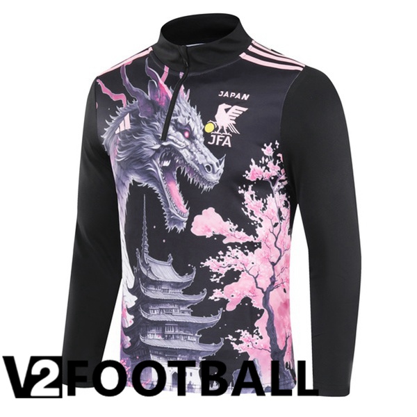 Japan Training Sweatshirt Black 2024/2025