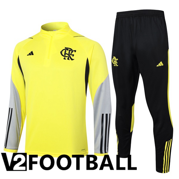 Flamengo kit Training Tracksuit Yellow 2024/2025