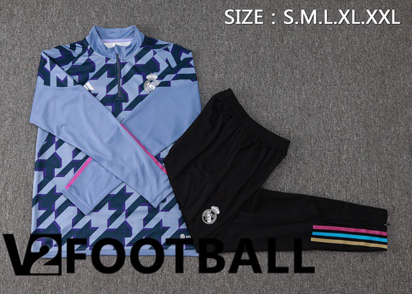 Real Madrid kit Training Tracksuit Blue 2024/2025