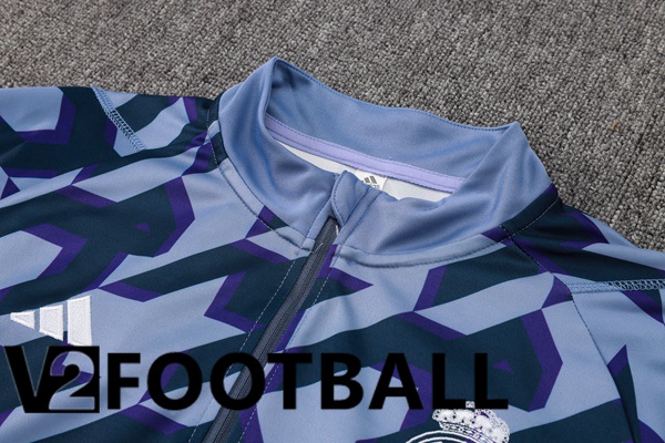 Real Madrid kit Training Tracksuit Blue 2024/2025