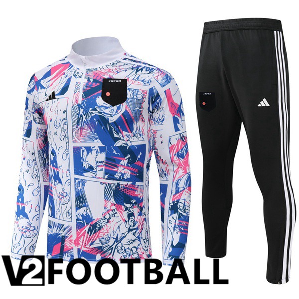 Japan kit Training Tracksuit White 2024/2025