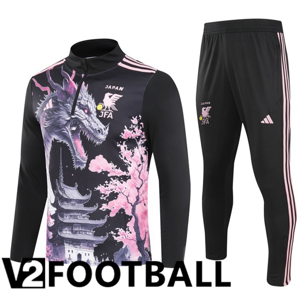 Japan kit Training Tracksuit Black 2024/2025