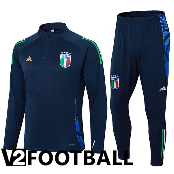 Italy kit Training Tracksuit Blue Royal 2024/2025