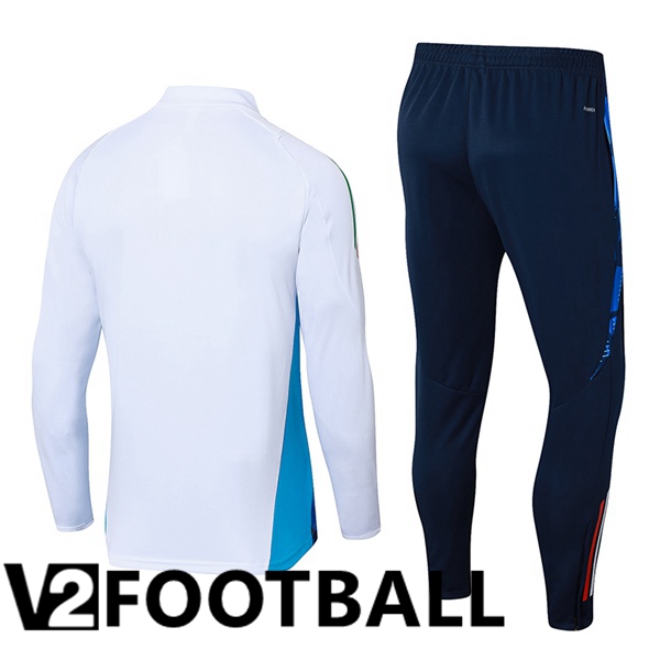 Italy kit Training Tracksuit White 2024/2025