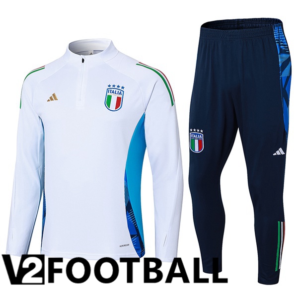 Italy kit Training Tracksuit White 2024/2025