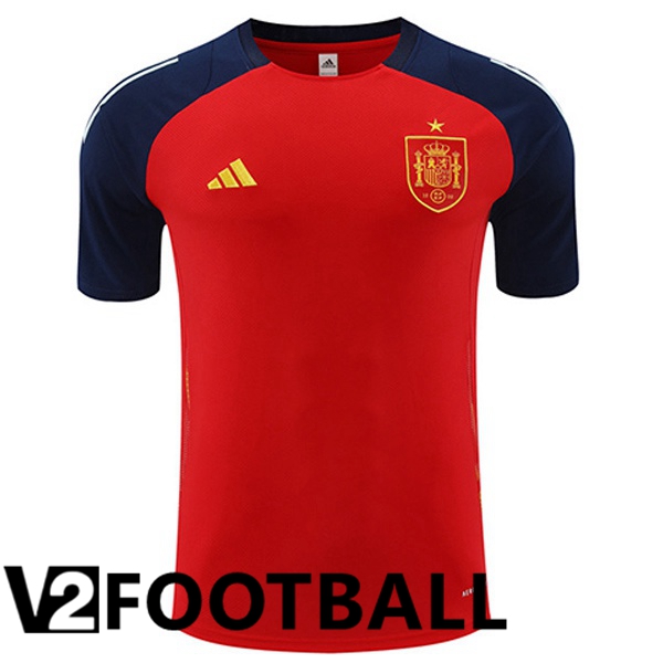 Spain Training T Shirt Red 2024/2025