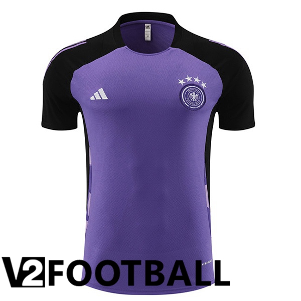 Germany Training T Shirt Purple 2024/2025