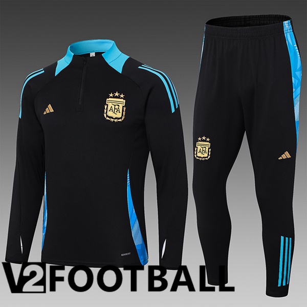 Argentina Kids kit Training TracksuitBlack 2024/2025