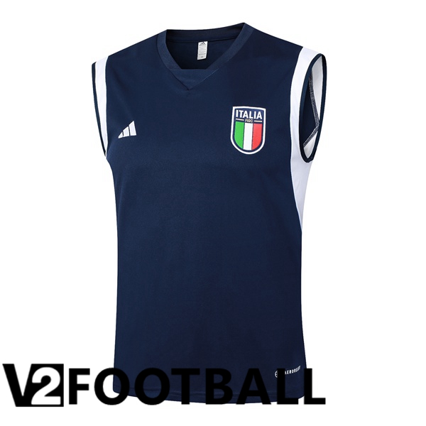 Italy Soccer Vest Blue Royal 2024/2025