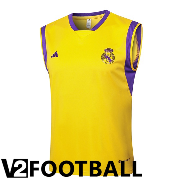Real Madrid Soccer Vest Yellow 2024/2025