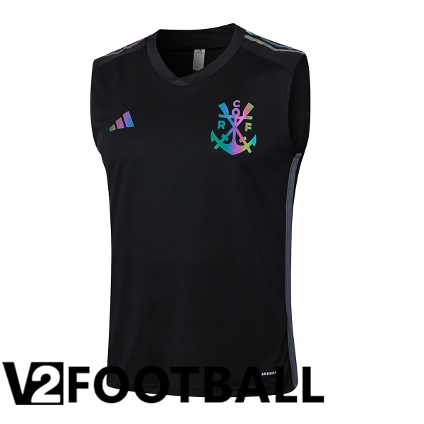 Flamengo Soccer Vest Black 2024/2025