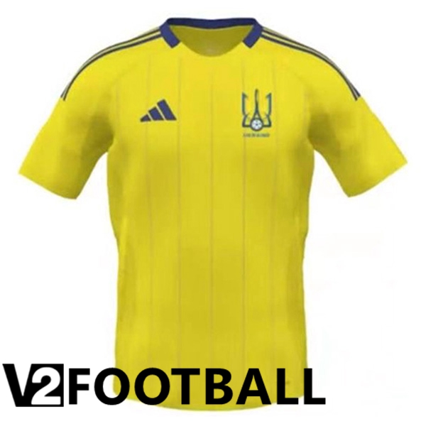 Ukraine Home Soccer Shirt UEFA Euro 2024