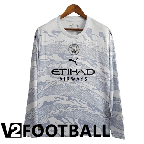 Manchester City Soccer Shirt Special Edition Long Sleeve 2024/2025