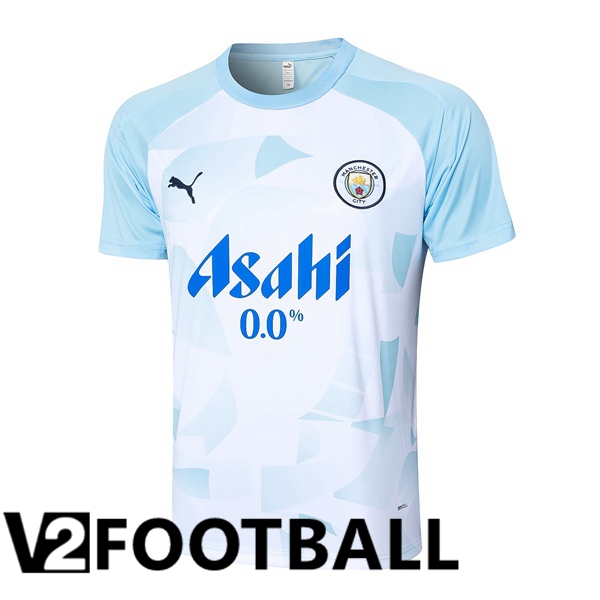 Manchester City Training T Shirt Blue 2024/2025