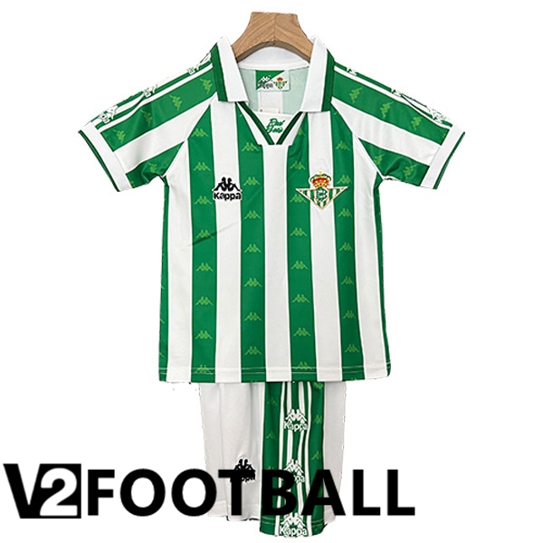 Real Betis Retro Kids Home Soccer Shirt 1995/1997