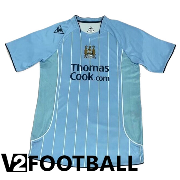Manchester City Retro Home Soccer Shirt 1998/1999