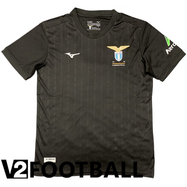 SS Lazio Soccer Shirt Commemorative Edition Black 2024/2025