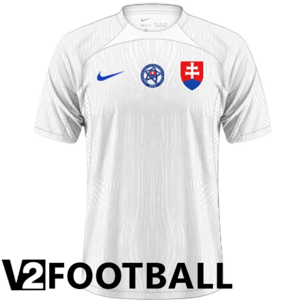 Slovakia Away Soccer Shirt 2024/2025