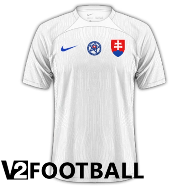 Slovakia Away Soccer Shirt UEFA Euro 2024