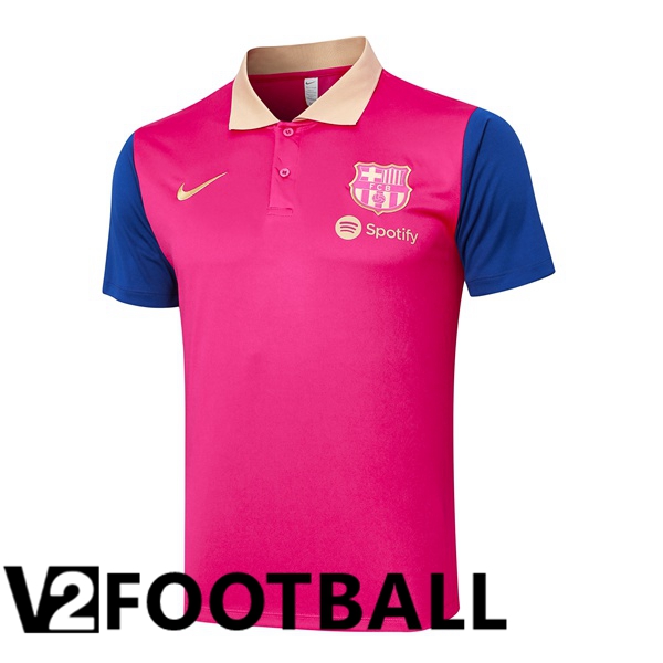 FC Barcelona Soccer Polo Pink 2024/2025