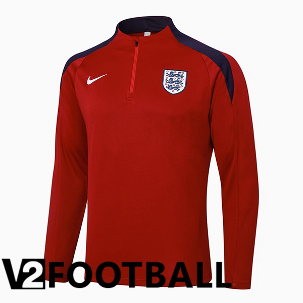 England Training Sweatshirt Red 2024/2025