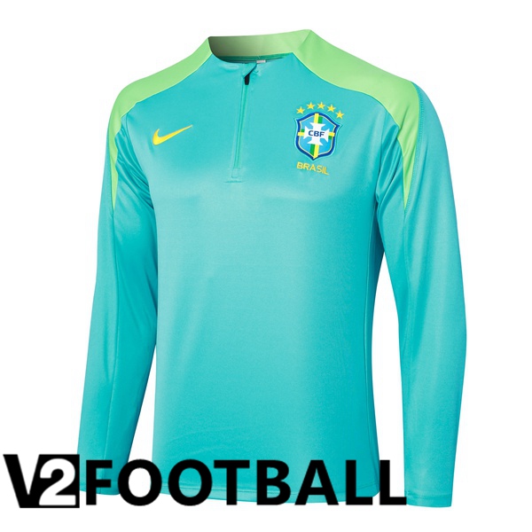 Brazil Training Sweatshirt Green 2024/2025