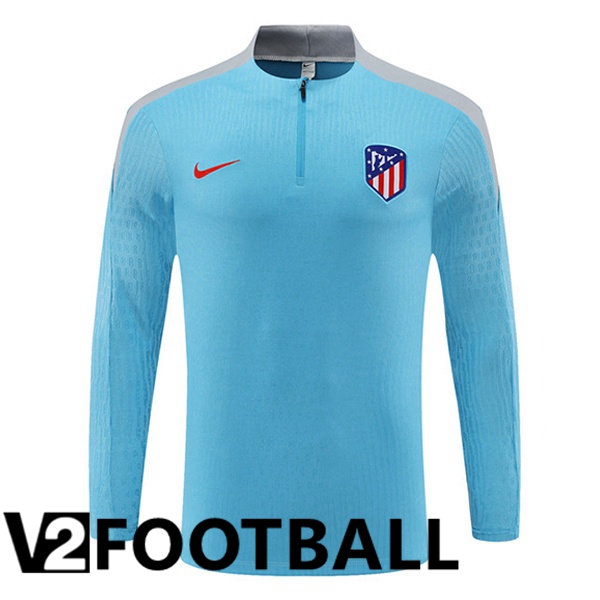 Atletico Madrid Training Sweatshirt Blue 2024/2025