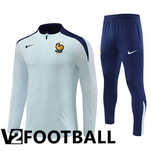 France kit Training Tracksuit Blue 2024/2025