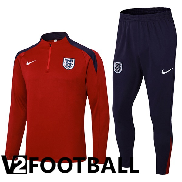 England kit Training Tracksuit Red 2024/2025