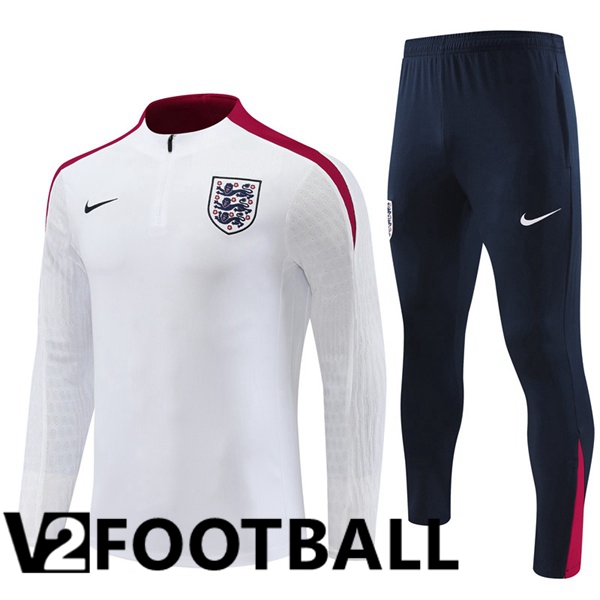 England kit Training Tracksuit White 2024/2025