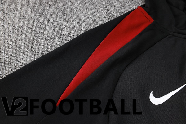 FC Barcelona Training Tracksuit Sweatshirt Hoodie Black 2024/2025