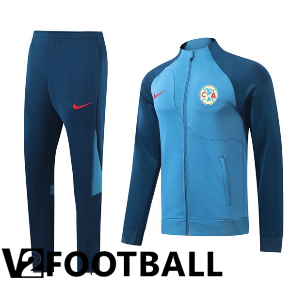 Club America kit Training Jacket Suit Blue 2024/2025