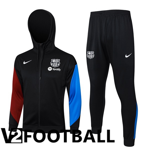 FC Barcelona Training Tracksuit - Windbreaker Black 2024/2025